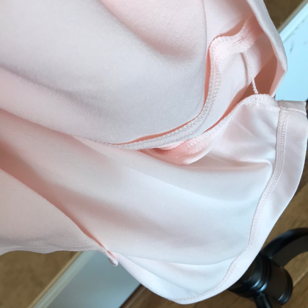 ⏰SALE⏰- 5🌟- Maggy London Blush Bow Neck  Midi - Picture 5 of 6